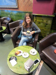 A comfortable spot for blogging