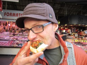 The spinach & pumpkin one was more delicious than it sounds