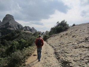 Making our way back down