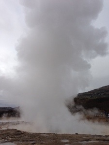 Strokkur post eruption