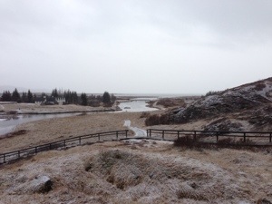 This bridge and landscape remind me of pictures from our wedding day