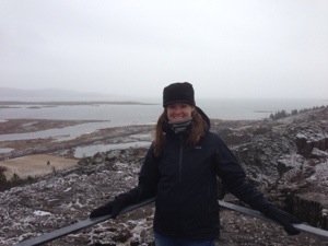 Scenic overlook from the path