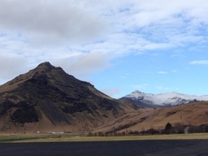 The landscape near the museum was spectacular