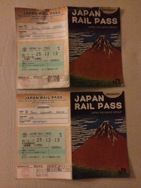 our japan rail passes