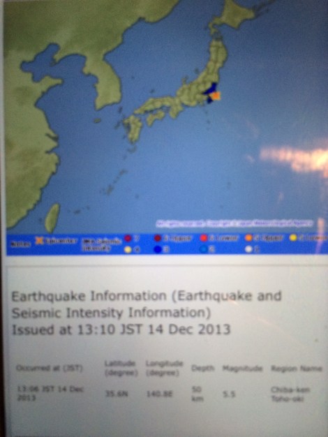 the earthquake 