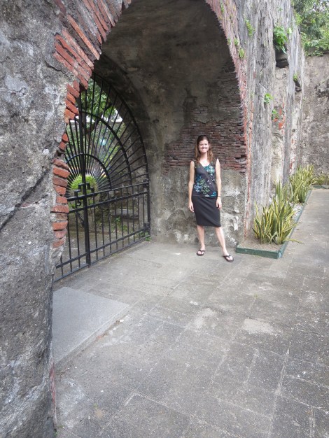 a second set of thick walls lie just inside the main gate entrance