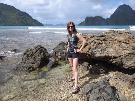 the rocky shorelines of el nido
