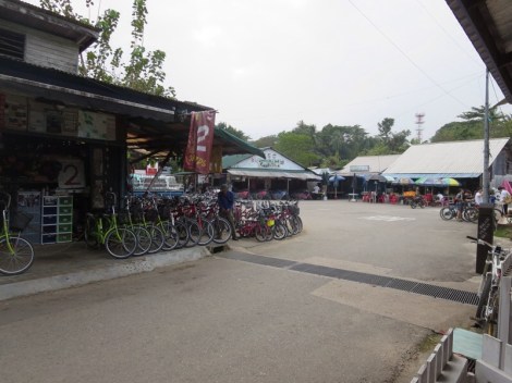 number of bikes outweighs the number of locals