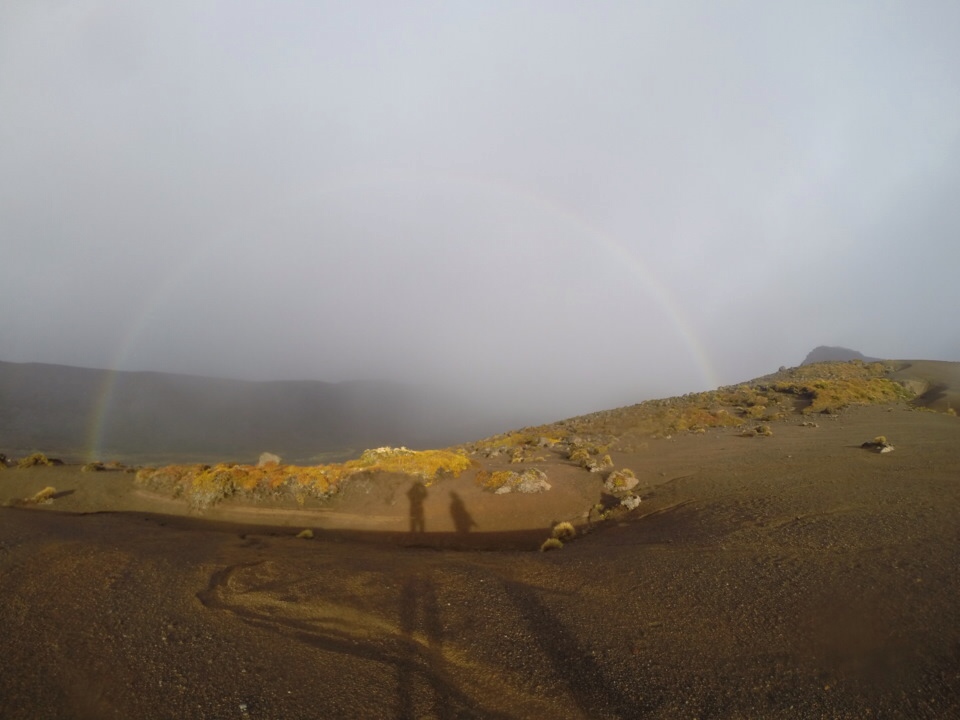 love how you can see our shadows in the photo