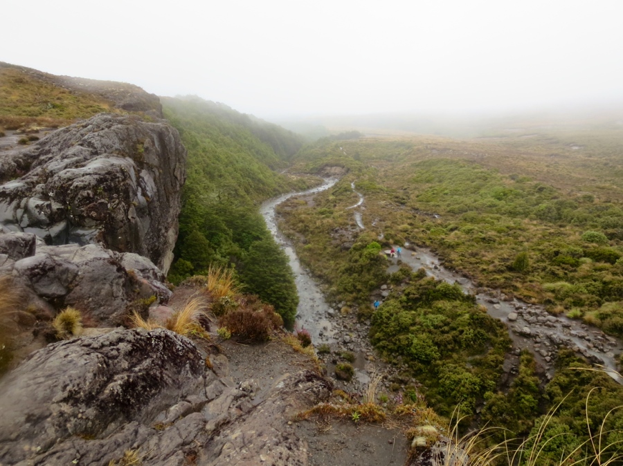 the last section of the hike follows the waihohonu stream