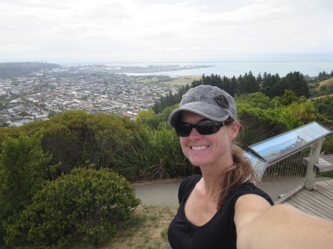 alone at the top, i took my own picture (jay had opted to rest his legs for our big hike the next day, probably wise)