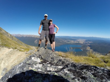 couple shot using the go pro remote feature