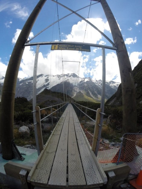 the hooker bluffs bridge
