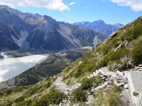 as if the stairs aren't enough to take your breathe away, the views most certainly will