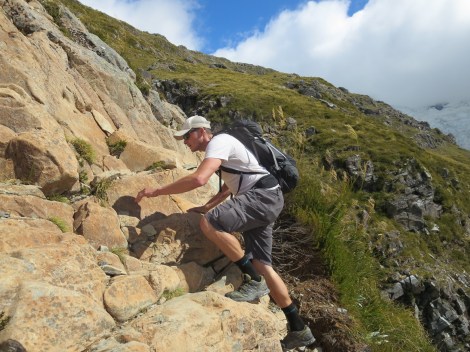 the final stretch of scrambling