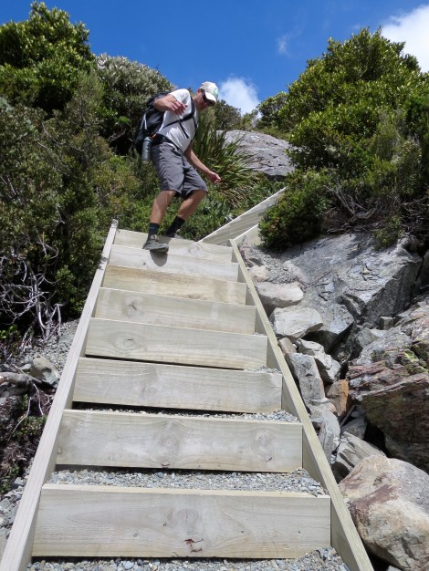 going down the "stairway to heaven"