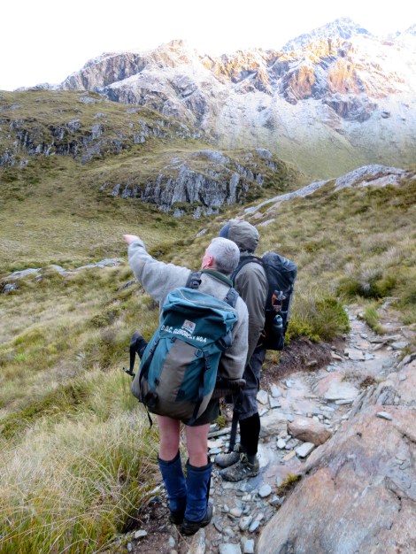 talking with the ranger