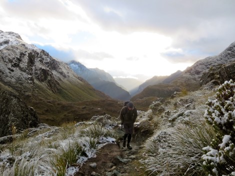 making our way to the lake