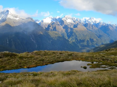 a clear view of the darran mountains today