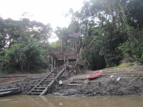 leaving the lodge for our morning excursion...this gives you some perspective into how low the water is compared to normal
