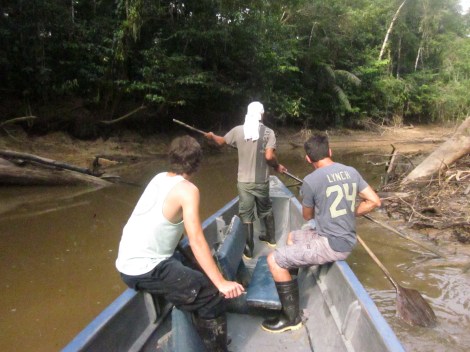 a father and son from Canada...who we liked even though they were seahawks fans :)