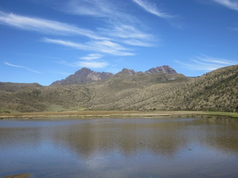limpiopungo lagoon