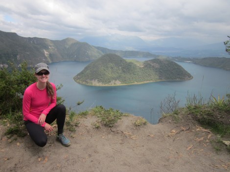 from this spot, we could see just how far we had hiked