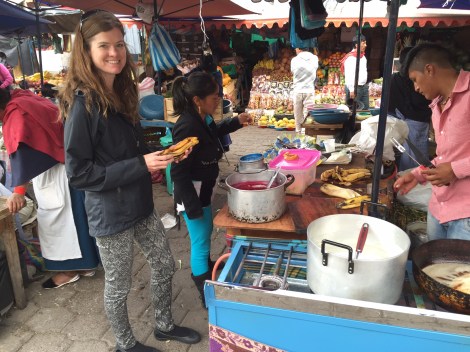 ordering a fried plantain